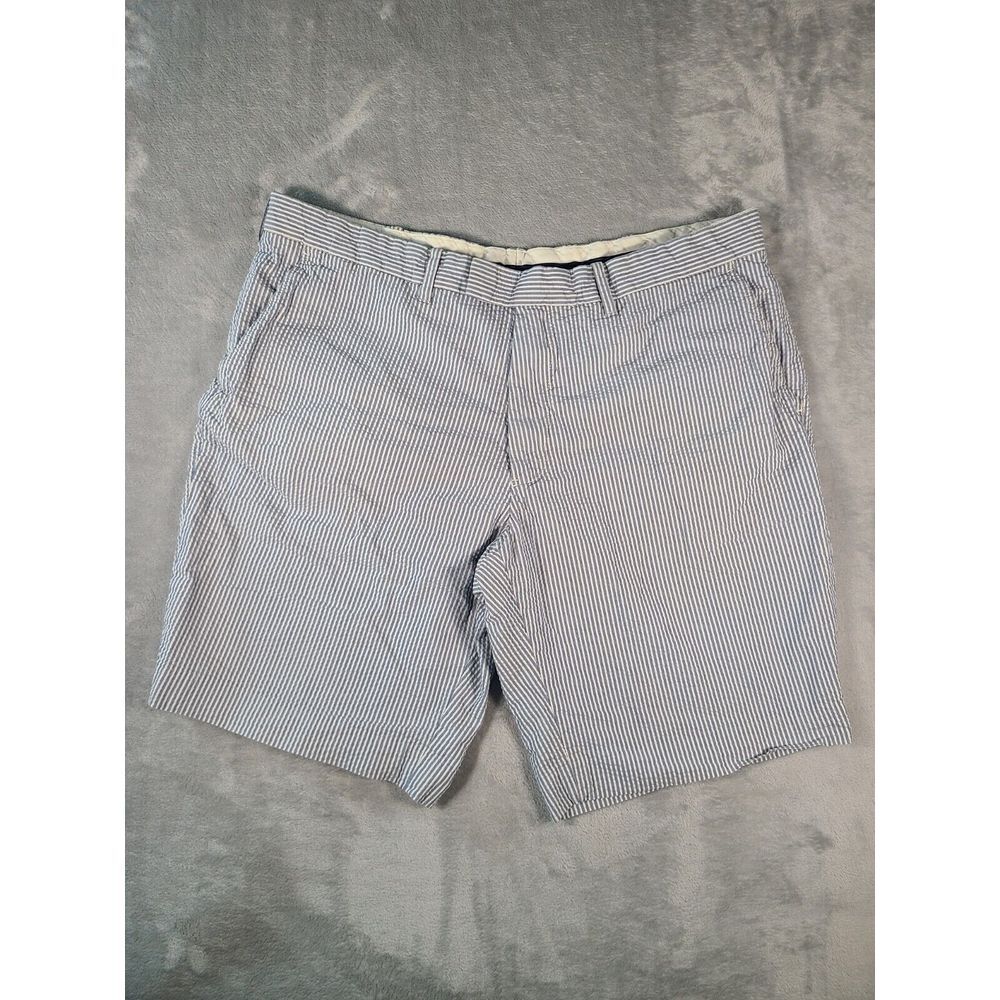 Vintage Polo Ralph Lauren‎ Shorts Mens 40 Seersucker Chino Striped Golf Casual